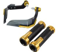 Empuñaduras Protectoras para Motocicleta Parabrisas para Zontes para Shengshi 310 T2 M310 G1 125 U1 ZT 350D ZT250 Protector de Mano del Manillar(1sets Gold11)