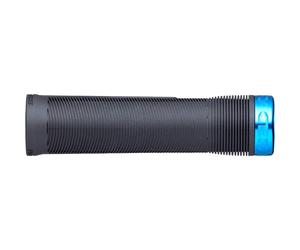 Empuñaduras RaceFace Chester - Lock-On Negro/Azul 31mm