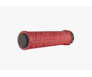 Empuñaduras RaceFace Chester - Lock-On Negro/Rojo 34mm