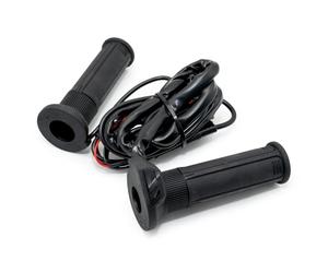Empuñaduras térmicas Koso HG-13 de 7/8 Pulgadas+ 1 Pulgada de Largo y 130 mm con Interruptor Integrado, Negras