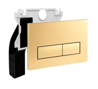 Empyreal Placa Actuador para Geberit Duofix Sigma/Delta/BASIC Oro Mate