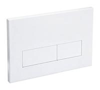 Empyreal placa actuador reemplazo panel frontal de cisterna de inodoro, con juego de varillas de descarga y marco de fijación, para Geberit Sigma 01,20,30, descarga doble