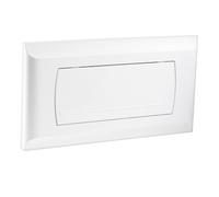 Empyreal Placa de Descarga para Cisterna de WC, Repuesto con Set de Palancas de Descarga, Compatible con Geberit 200F, 115222111,340 x 185mm，1 Pieza(Blanco)