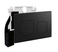 Empyreal Placa de Descarga WC para Geberit Duofix Sigma Delta Negro Mate