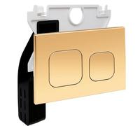 Empyreal Placa de Descarga WC para Geberit Duofix Sigma Delta Oro Mate