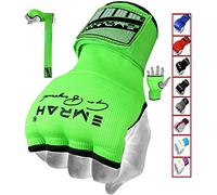 EMRAH Cinta Boxeo Vendas Mano Muñeca Elasticas Interiores Guantes MMA Envolturas Vendaje Kick Boxing -X (Medio, Verde)