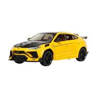 EMRGAZQD Réplica De Coche Vehículos De Motor 1:24 For Lamborghini Urus Bison Mini Simulación Aleación Modelo Coche Fundición A Presión Modelo Coche Colección Adornos Coche Modelo a Escala(Yellow)