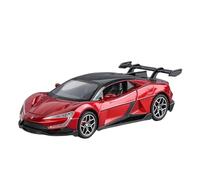 EMRGAZQD Réplica De Coche Vehículos De Motor 1:32 For BYD Mira hacia Arriba En La Simulación A Escala U9 Modelo Coche Aleación Modelo Metal Colección Adornos Creativos Coche Modelo a Escala(Red)