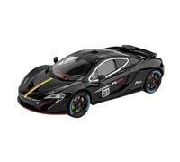 EMRGAZQD Réplica De Coche Vehículos De Motor Modelo De Coche De Aleación For McLaren P1 A Escala 1:24, Modelo De Metal Colección De Adornos Creativos Coche Modelo a Escala(Black)