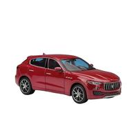 EMRGAZQD Réplica De Coche Vehículos De Motor Simulación De For Maserati Levante SUV A Escala 1:24, Modelo De Coche De Aleación De Zinc Adornos Metal For Decoración. Coche Modelo a Escala(Red)