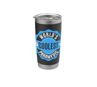 EMS EMT Gifts - Men Women World´s Coolest Paramedic Vaso térmico de acero inoxidable de doble pared