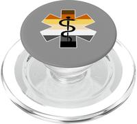 EMS EMT símbolo Gay Oso Orgullo Bandera PopSockets PopGrip para MagSafe
