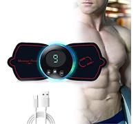 EMS Gynecomastia Reduction Massager, with 8 Modes and 19 Levels Intensity, 2023 New Multifunctional Microcurrent EMS Mini Massage Device for Body Pain Relief (1Pcs)