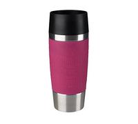 EMSA 358895 - Taza térmica, 360 ml, Color Rosa