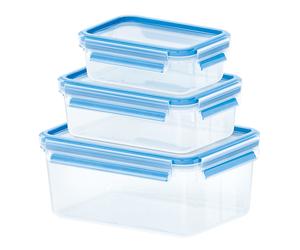 Emsa 508566 recipiente de almacenar comida rectangular establecer tran