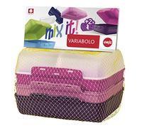 Emsa - Set de fiambreras, Mitad rígida, Varia Bolo, plástico, Girls-Set, 16 x 11 x 14 cm