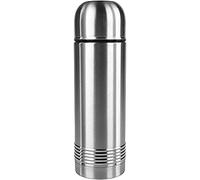 Emsa 618701600 Matraz de vacío Senator, termo, taza de café móvil, 700 ml, taza térmica, taza aislante, cierre Safe Loc, acero inoxidable