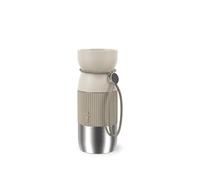 Emsa beYou Cup Mug, Taza De Viaje, Bebida Aromática, 100% Antifugas, Apta Para Lavavajillas, 0,36 L, Para Desplazamientos Exterior Oficina, Gris, N2194500