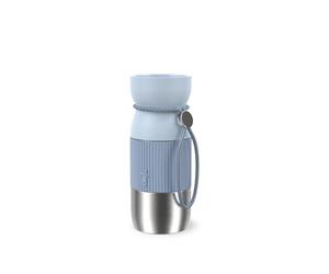 Emsa BeYou Cup Mug, Taza Térmica, Bebida Aromática, 100% A Prueba De Fugas, Apta Para Lavavajillas, 0,36 L, Para Desplazamientos Exterior Oficina, Azul, N2191600