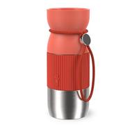 Emsa BeYou Cup Mug - Vaso aislado (0,36 L, 100% hermético, apto para lavavajillas, para viajes, al aire libre, oficina, con correa, naranja) N2191500
