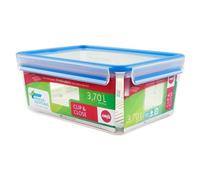 EMSA CLIP & CLOSE Caja Rectangular 3,7 L Azul, Transparente 1 Pz