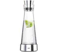 EMSA Flow Slim Jarra refrigeradora, Cristal, Plateado, 39.3x28.8x15.1 cm