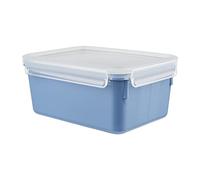 Emsa N1012800 Clip & Close Color Edition Recipiente hermético, Polipropileno, Azul Claro, 2,2 Liter