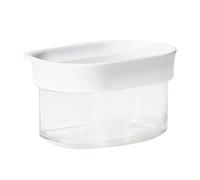 Emsa N11414 Optima - Caja de almacenamiento en seco (0,18 L, rectangular, 100% segura, higiénica, segura y eficiente en el espacio, sellado de frescura, sin BPA, diseño transparente