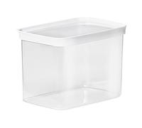 Emsa N11425 Optima - Caja de almacenamiento en seco (4,4 L, rectangular, 100% segura, higiénica, segura y eficiente en el espacio, junta fresca, sin BPA, diseño transparente