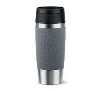 Emsa Taza Aislante Viaje Jarra Wave Ola Pfeffergrau Clásico para 360ml