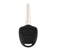 EMSea 1 Juego de Llave Remota de 2 Botones con Ranura Izquierda de 433 MHz Chip MIT8 PCF7936-ID46 Compatible con Mitsubishi ASX Lancer Outlander Space