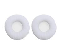 EMSea 1 Par de Almohadillas de Repuesto de Piel Proteica Color Blanco Almohadillas de Repuesto para Auriculares Compatible con Sony MDR V150 V250 V300 ZX100 ZX110 Auriculares