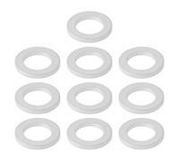 EMSea 10 Juntas de Sellado de Aluminio de 12,2 X 20 X 2 Mm Adecuadas para Tornillos de Drenaje de Aceite de Automóviles.