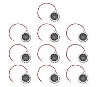 EMSea 10 Minialtavoces O de 20 Mm 8 Ohmios 1 W 20 X 4 Mm para Juguetes Y Modelos RC.