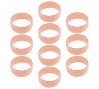 EMSea 10 Piezas de Olivas de Compresión de Cobre de 15 Mm Casquillos de Compresión Casquillos de Compresión de Cobre Adecuados para Tuberías de 15 Mm