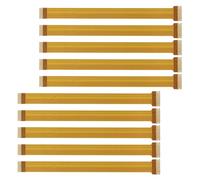 EMSea 10 unidades Cable de cinta flexible para cámara de 15 pines a 22 pines, FFC, cable plano flexible compatible con Raspberry Pi Zero/Zero W, 15 cm (6 pulgadas)