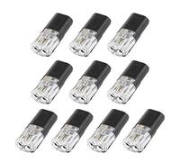 EMSea 10 unidades de bloque de terminales de doble alambre rápido de 2 pines sin pelar tipo Push-type Design Negro I Type Conectores para cable de calibre 18-22 AWG