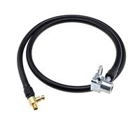 EMSea 100cm Inflador de neumáticos Bomba Manguera Rosca 5/16-32UNF con Bloqueo Inflador de Mandril Bomba Extensión Manguera Adaptador Tubo Herramienta de Aire para Coche Motocicleta Bicicleta