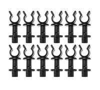EMSea 10Pcs Clips de Varilla de Soporte para Capó PRC3180 Compatible con Defender 90 110 130 TD5 Defender A Partir de 1999 Discovery 1 Clip de Retención para Capó de Coche