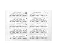 EMSea 10pcs Pegatinas Motor de Accionamiento Medio 48 V 250 W Pegatinas Impermeables Motor 6,1 X 1,6 Cm Etiquetas CE para Motor Compatible con Motor Tongsheng Eléctrico TSDZ2