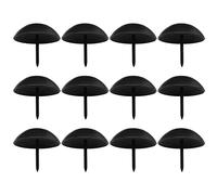 EMSea 12 pines para tapicería de muebles de uñas, color negro antiguo, accesorios para el hogar para sofá, cama, carpintero, paredes, 30 x 25 mm