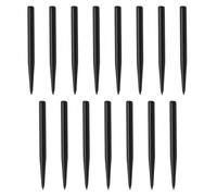 EMSea 15 Puntas de Dardos de 30 Mm Repuestos de Dardos de 2,3 Mm Puntas de Hierro Niquelado Puntas Lisas de Repuesto para Dardos Deslizantes (30 X 2,3 Mm)