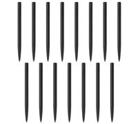 EMSea 15 Puntas de Dardos de 38 Mm Repuestos de Dardos de 2,3 Mm Puntas de Hierro Niquelado Puntas Lisas de Repuesto para Dardos Deslizantes (38 X 2,3 Mm)