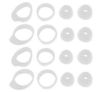 EMSea 16 Piezas de Silicona Antideslizante para Las Orejas de Repuesto de Puntas de alas para los oídos, Kit de Puntas de Auriculares, Funda Compatible con Samsung Galaxy Buds/Buds+Auriculares Blanco