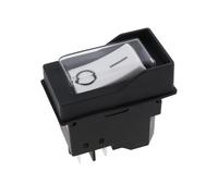 EMSea 1x Interruptor Basculante Electromagnético YH02-A de 4 Pines Compatible con KEDU KJD16 Varios Equipos de Máquinas Herramienta(230-250 V 16 A)