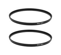 EMSea 2 Anillos Adaptadores de Extensión de 82 Mm A 82 Mm de Aleación de Aluminio para Filtros Compatibles con La Mayoría de Las Cámaras.