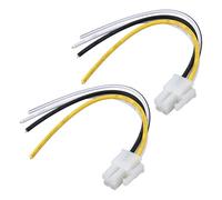 EMSea 2 Arneses de Cables para Altavoces de Amplificador de Coche de 4 Pines de 14 Cm Compatible con Alpine Compatible con Diamond Audio