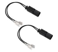 EMSea 2 Conectores Adaptadores de Bocina Compatible con BMW R1200RT R1250RT (2004+) Compatible con Denali SoundBomb Mini
