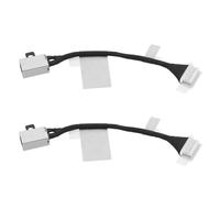 EMSea 2 conectores de alimentación CC con cable de repuesto 0HJW4D DC Power Jack Dock Cable de 8,3 cm compatible con Dell Latitude 3520