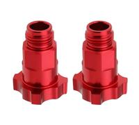 EMSea 2 conectores de pistola de pulverización de aleación de aluminio rojo M16 x 1,5 mm compatible con DeVilBiss compatible con GTI Pro-Lite compatible con DV1